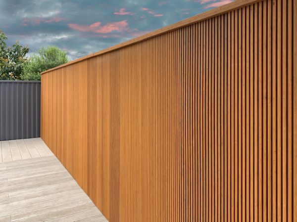 Symphony Collection Bamboo Timber Ribbed Slatted Scalloped Look Wall