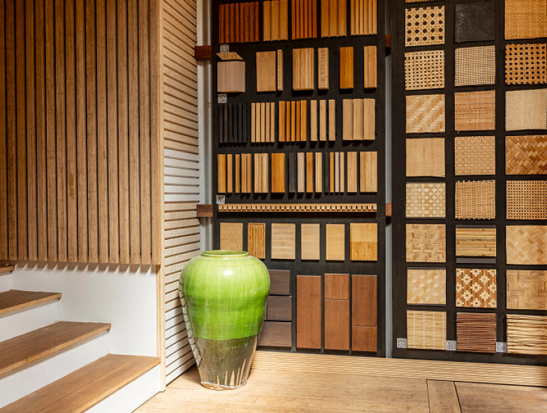 Laminated bamboo